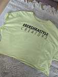 T- shirt krótki zielony