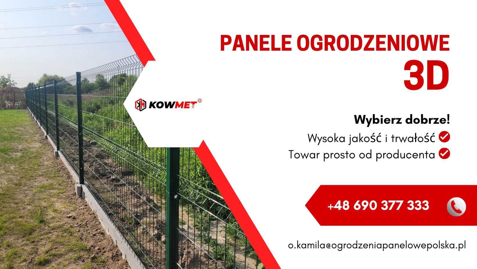 Polski producent ogrodzeń panelowych 3D