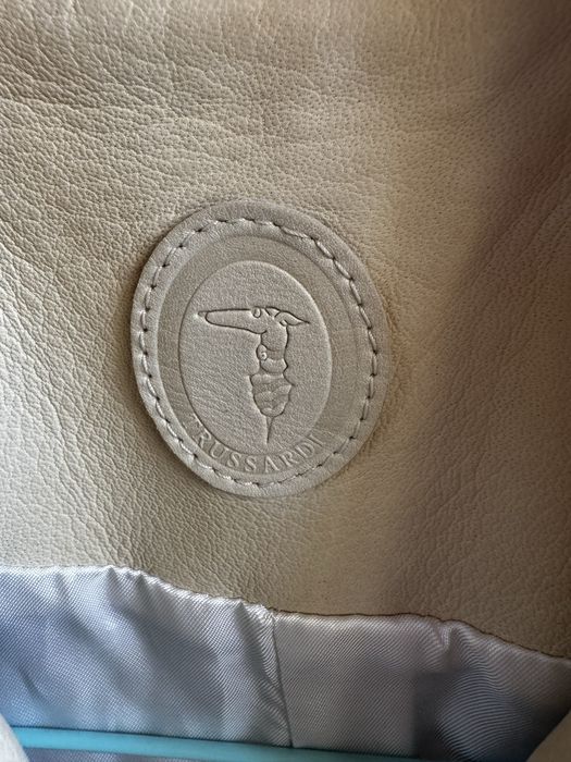 Куртка шкіряна Trussardi оригінал