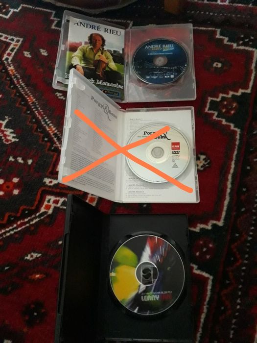 DVD musical, 5e cada: André Rieu; Lenny Kravitz