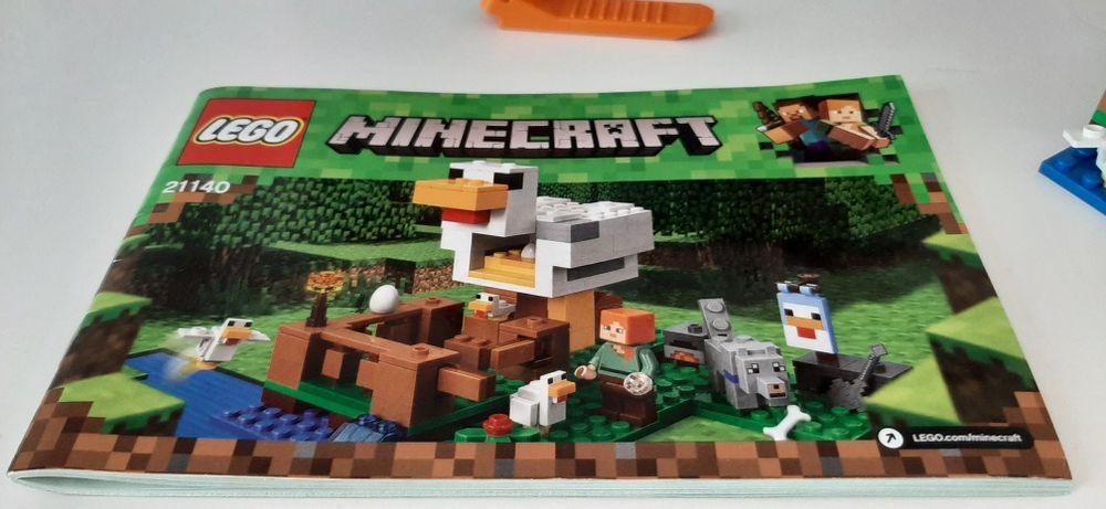 Lego Minecraft 21140 kurnik kompletny