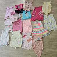 Ubranka dla dziewczynki 6-9 miesięcy