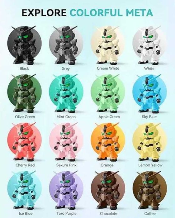 Пластик, філамент SUNLU PLA Meta для швидкісного 3D друку 1кг