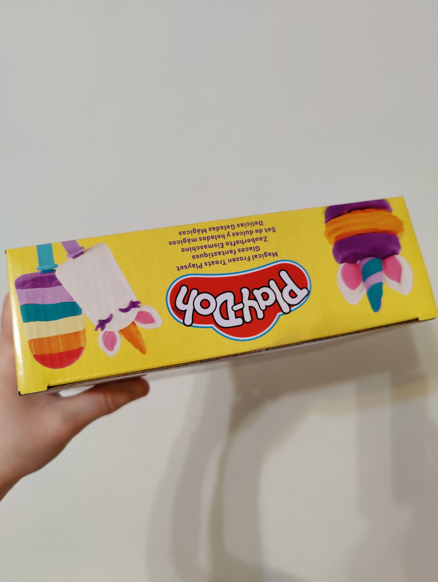 Nowa magiczna lodziarnia lody włoskie i desery Play Doh ciastolina