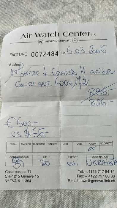 часы Louis  Erard