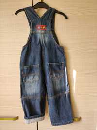 Spodnie jeansy ogrodniczki