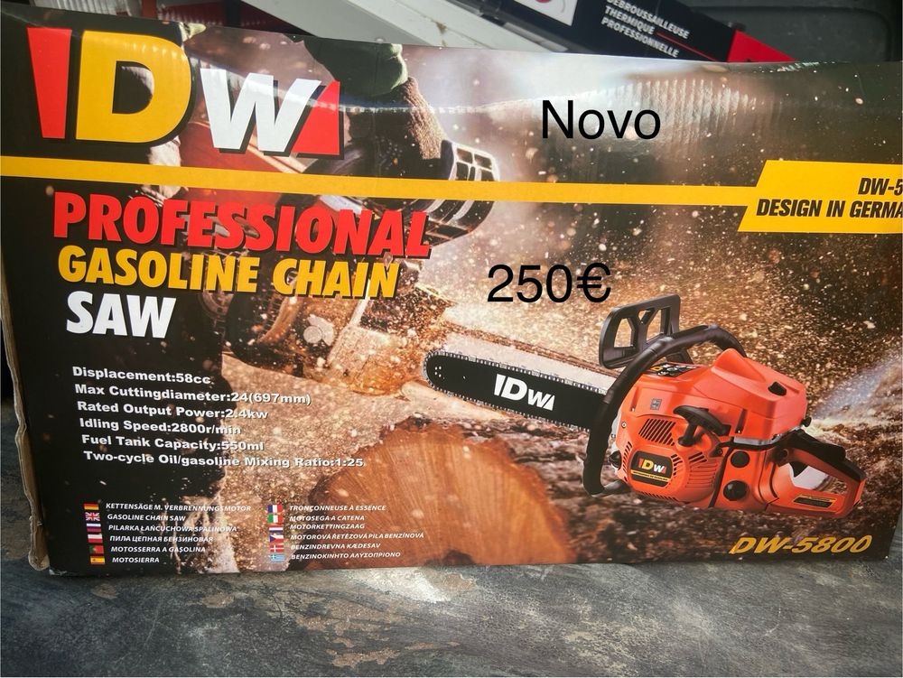 Maquinas novas todas gasolina
