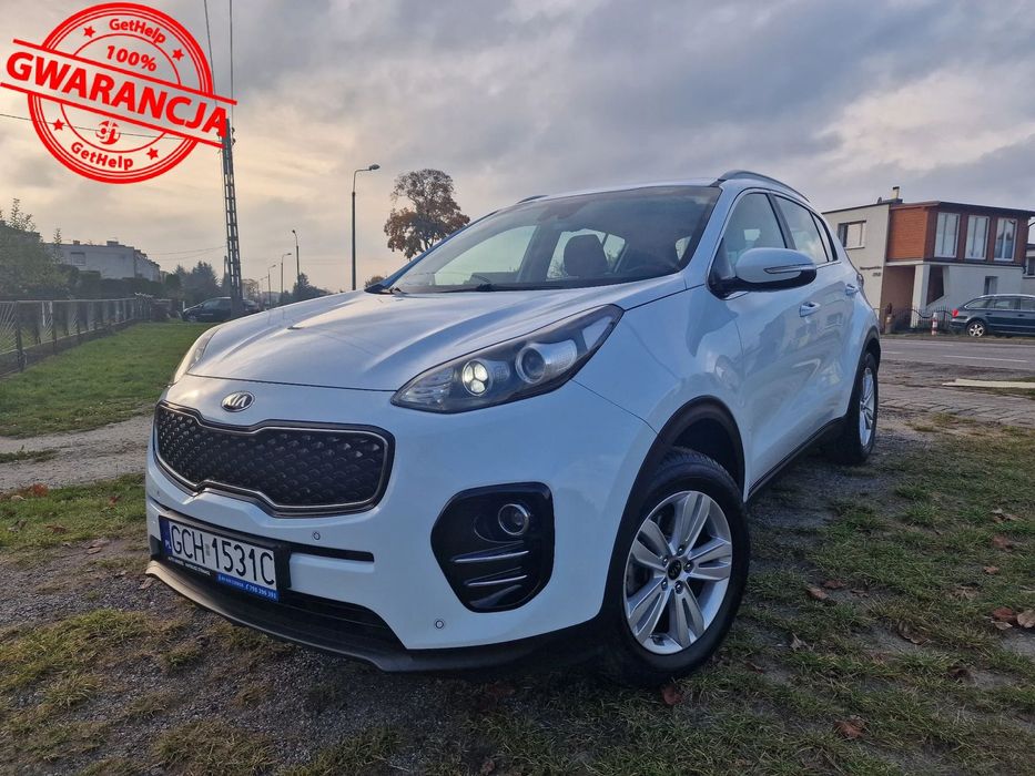 Kia Sportage 1.6 GDI 132 KM Jeden właściciel od nowości Bezwypadkowa Zarejestrowana
