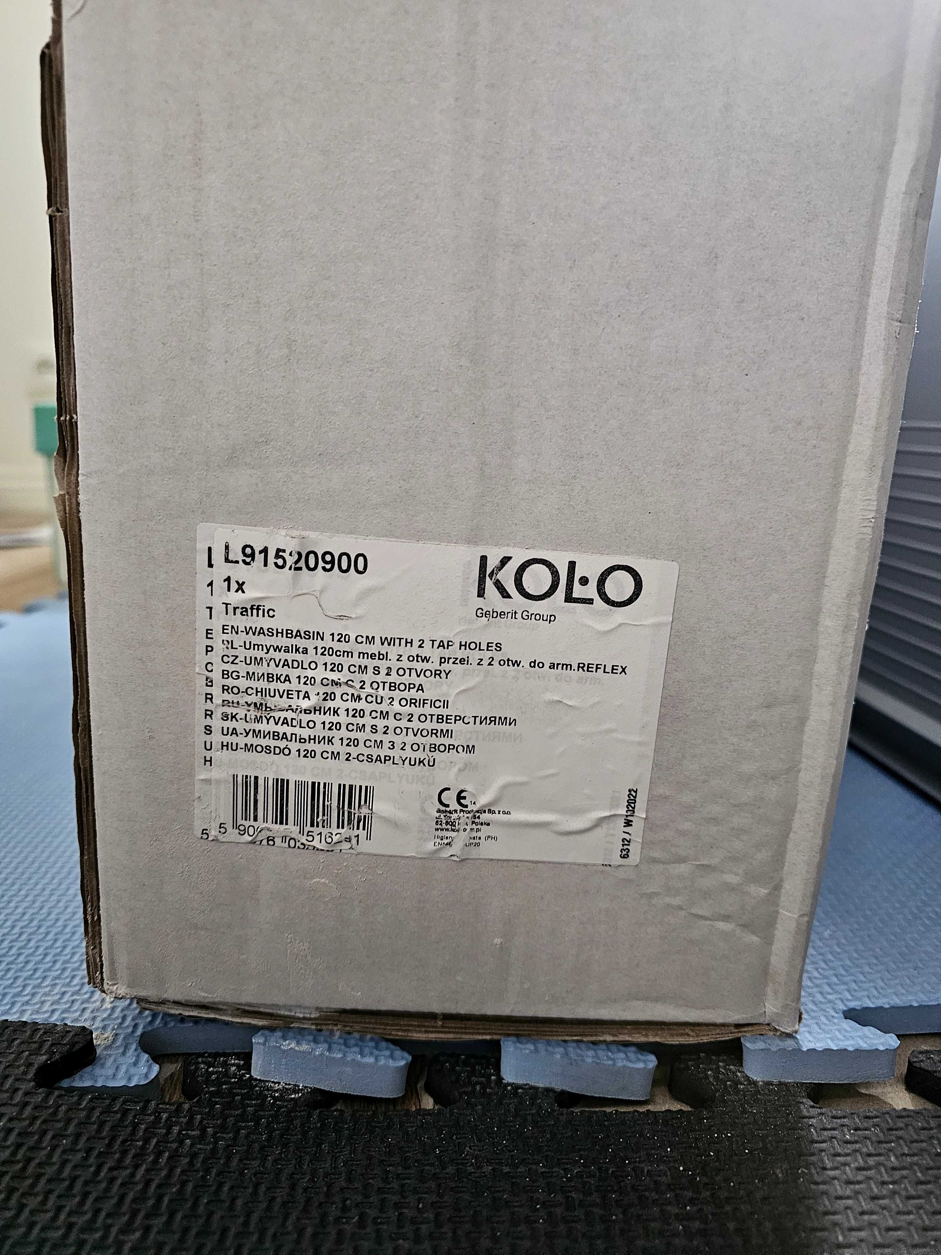 Umywalka 120x48 Koło