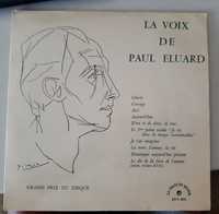 Paul Eluard raro , poemas em vinil