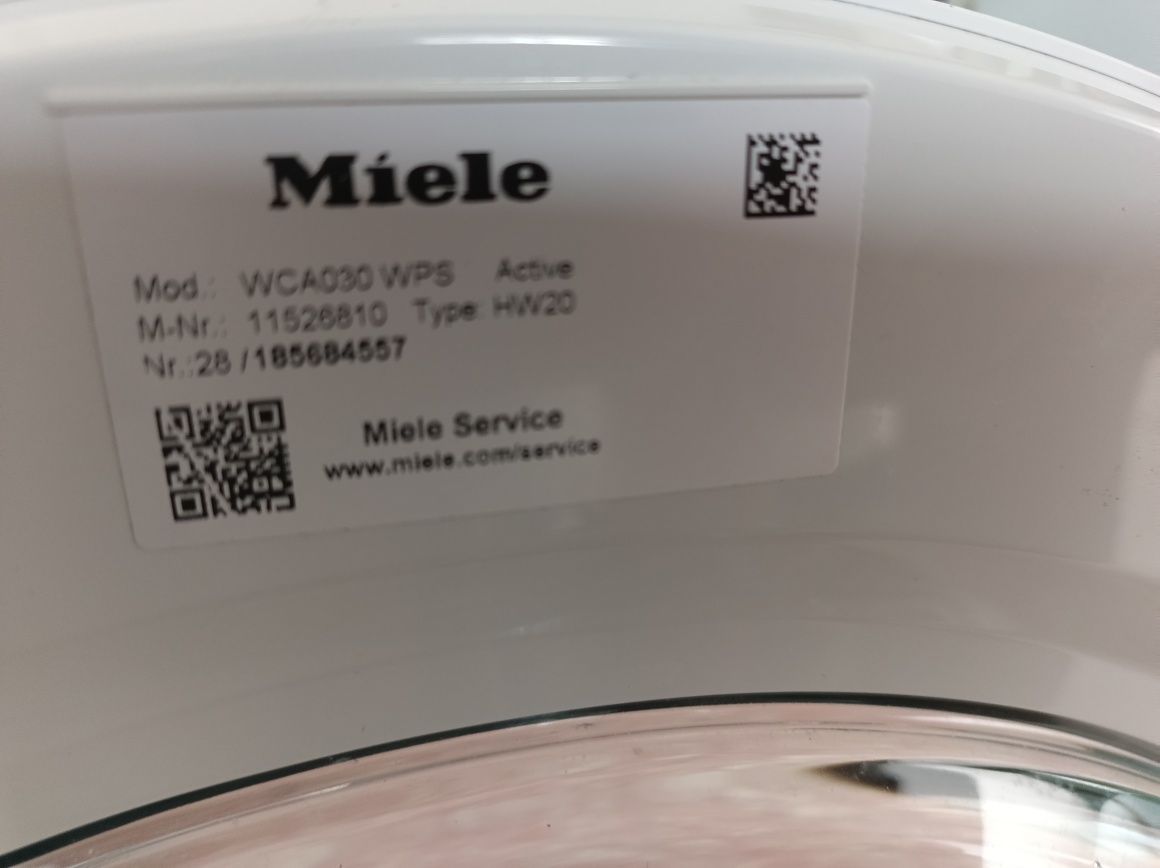 Pralka Miele WCA030 WPS jak NOWA