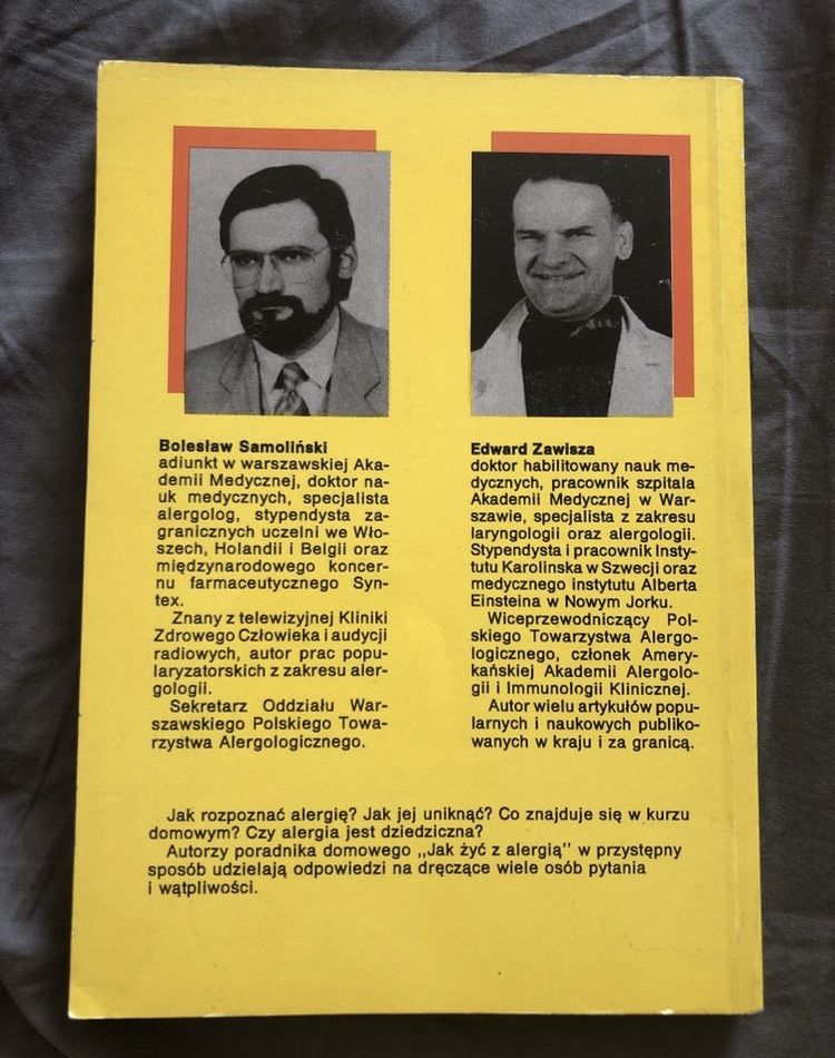 Jak żyć z alergia - Bogusław Samolinski, Edward Zawisza