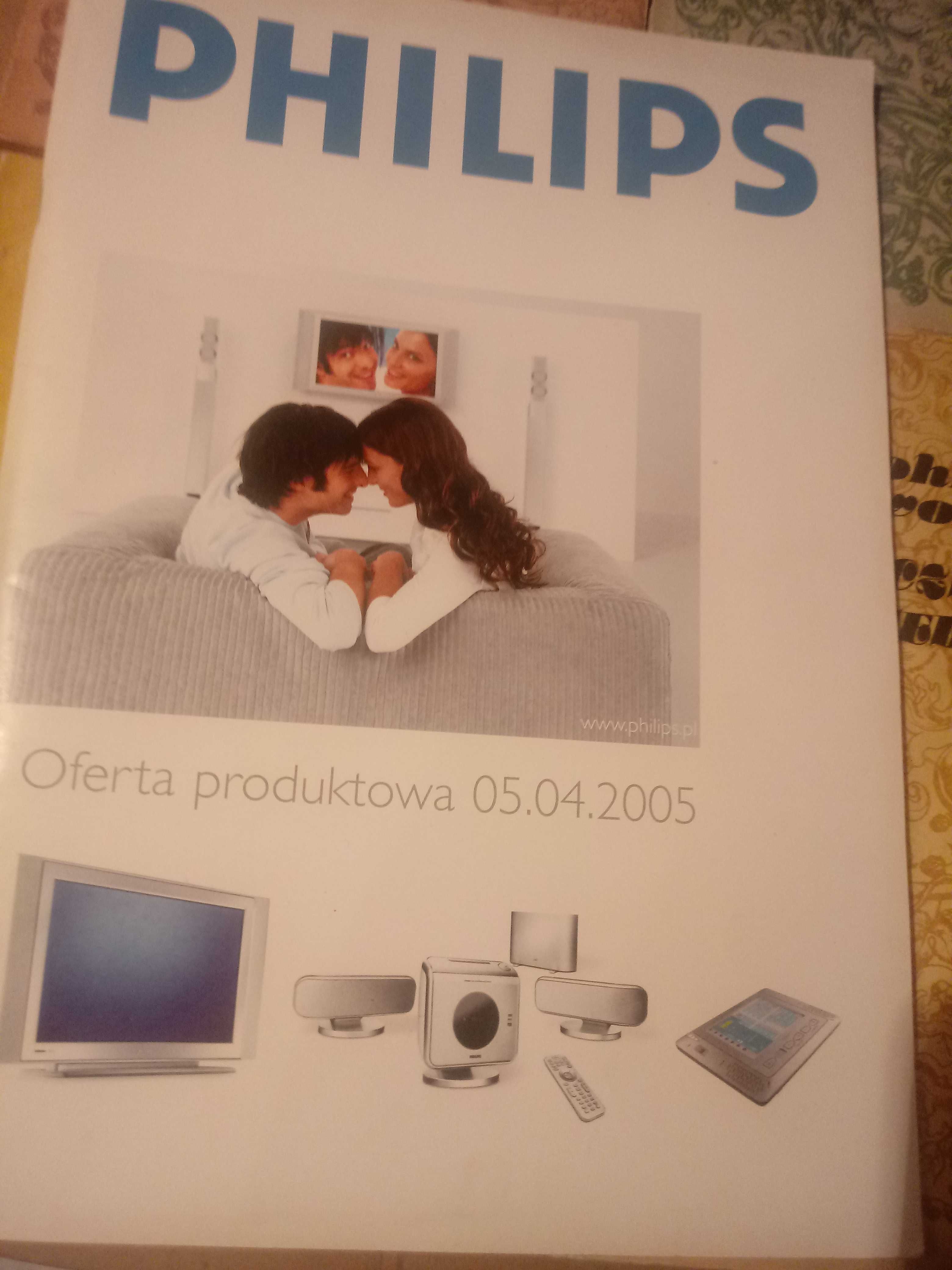 Katalog Folder Philips i głośniki Infinity