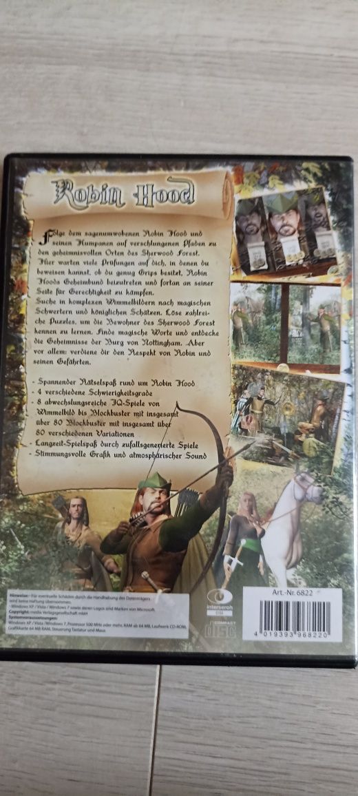 Комп'ютерна гра : Robin Hood The secrets of sherwood forest