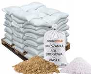 Mieszanka Sól Drogowa + Piasek Do Posypywania worek 20kg