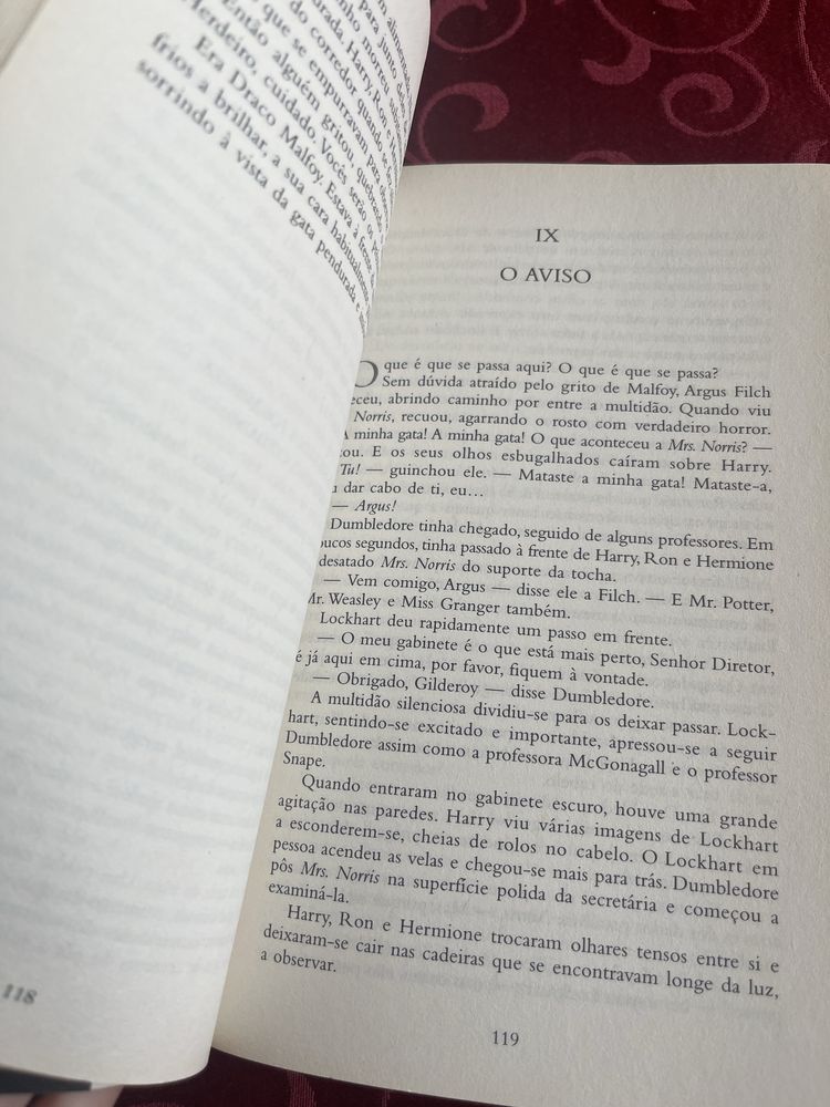 Harry potter e a camara dos segredos