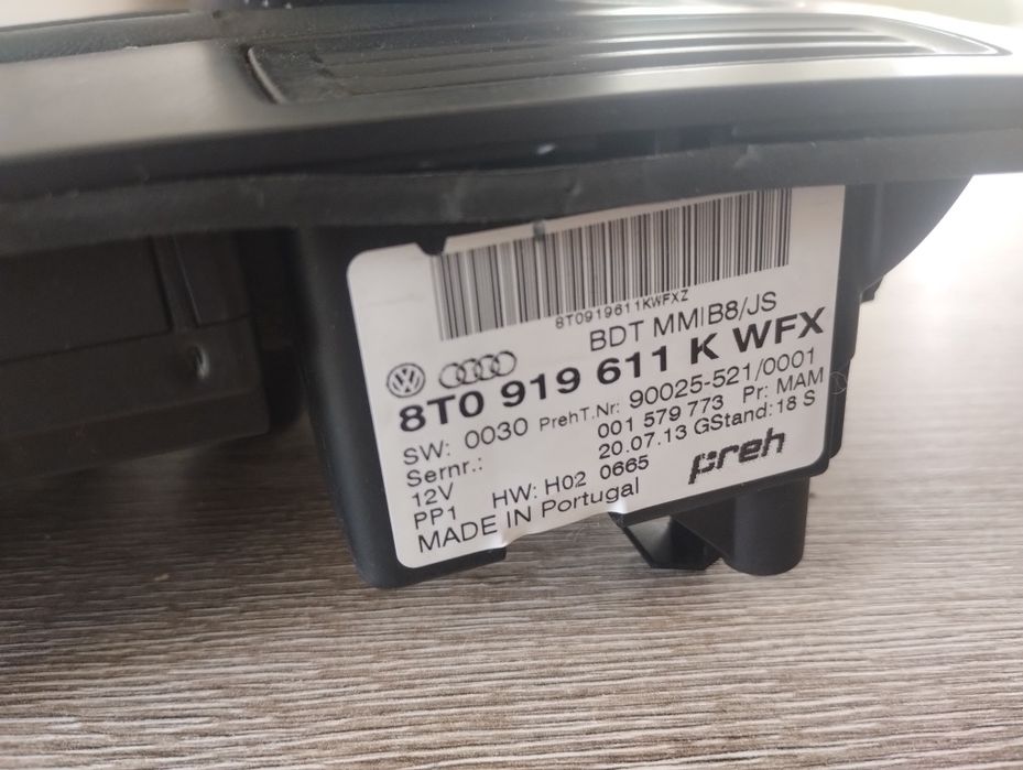 Panel mmi gałka mieszek audi A5 A4 Q5 europa