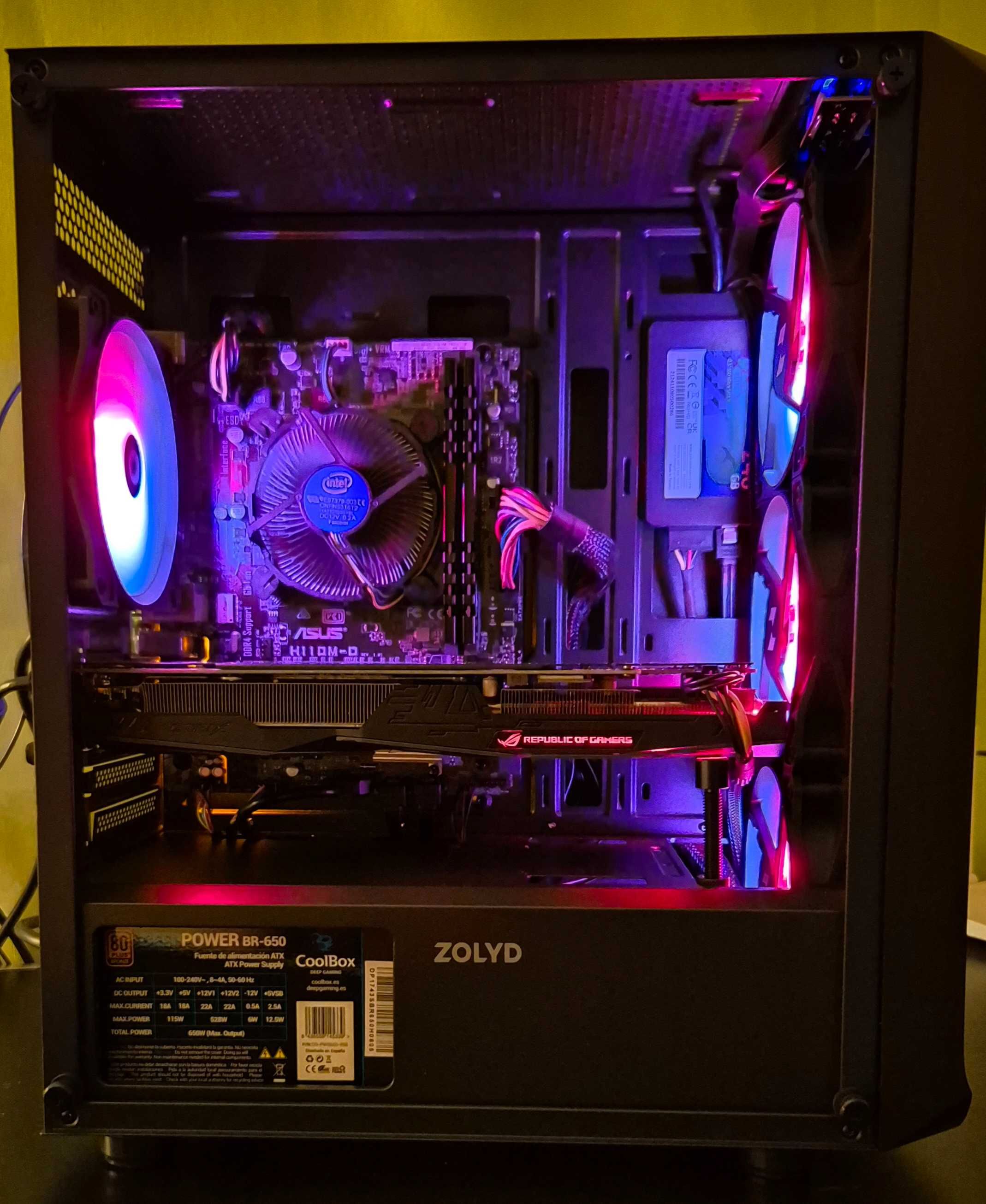 PC Gamer i5 6ª 3.9Ghz |16Gb DDR4|GTX 1060 6Gb|SSD + HDD |Win 11 | ARGB