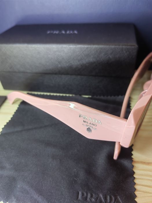 Okulary Prada – różowe, oryginalne, nowe