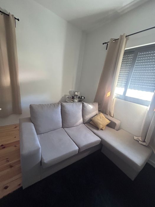 Sofá chaise lougue, reversivel