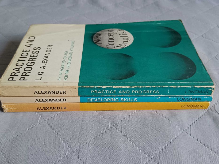 L. G. Alexander, News Concept English, zestaw 3 książek