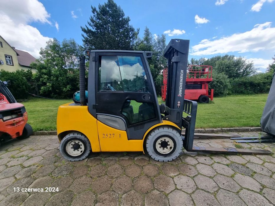 Jungheinrich TFG S50s  S/N: 97199, Pełna kabina, Przesuw boczny, minidźwignie