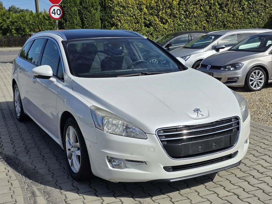 Peugeot 508 Panorama Nowe Sprzegło Panorama Biała Perła Bez Rdzy Navi