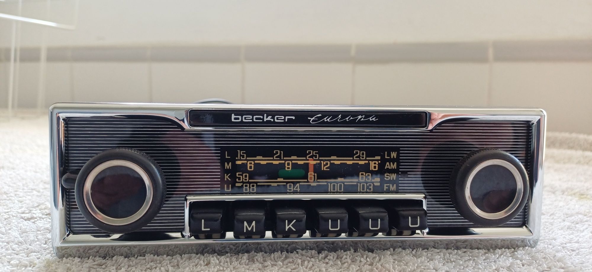 Radio becker europa vintage