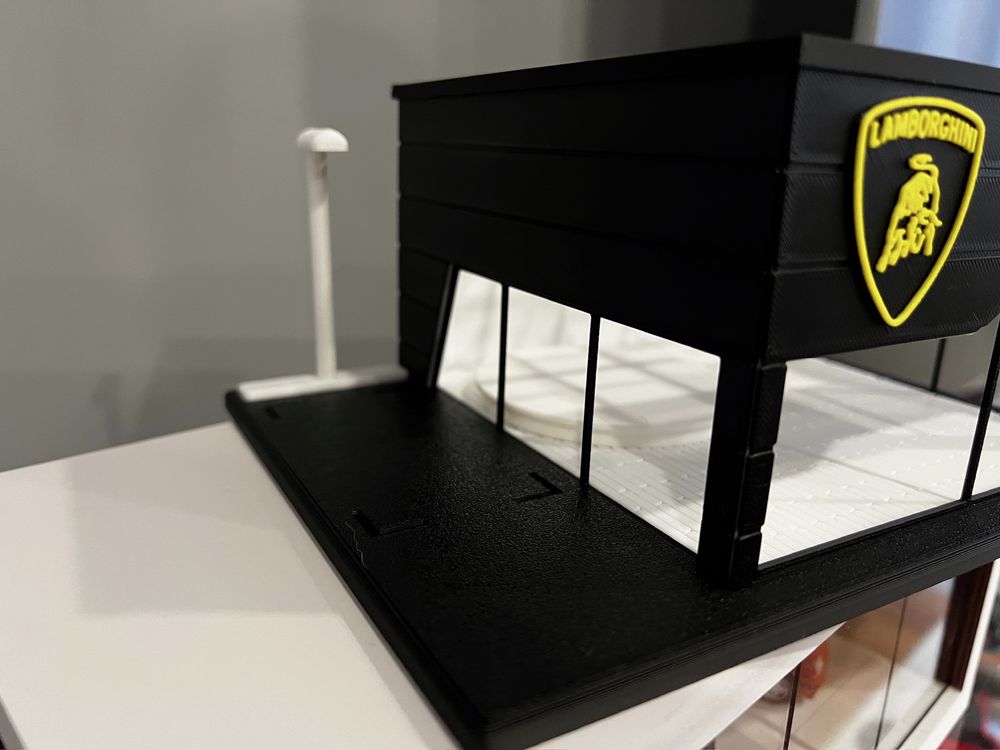 Diorama Stand Automóveis Lamborghini 1:64