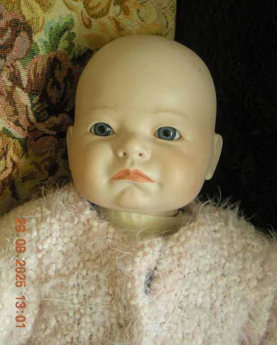 lalka bobas  stara duża  sygnowana