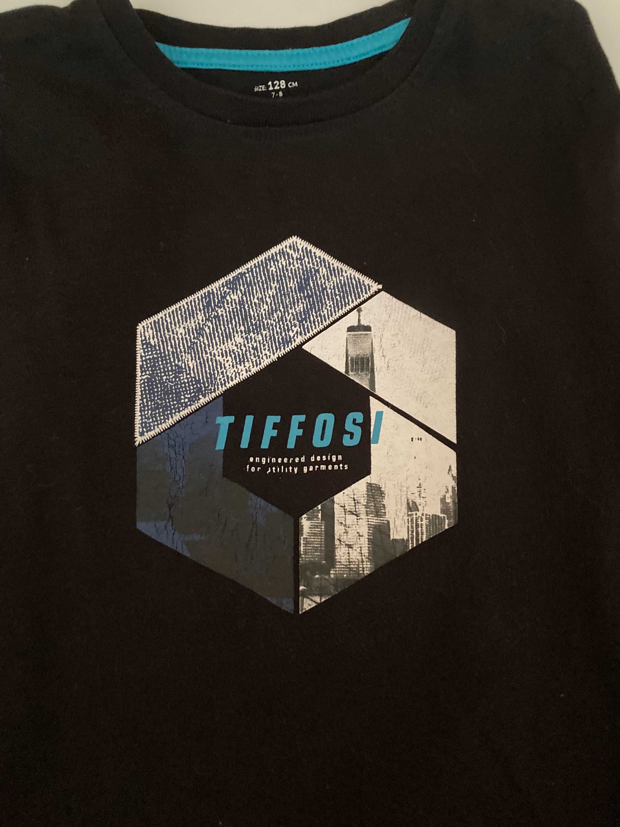 T-shirt manga comprida Tiffosi - Tamanho 7 / 8 anos