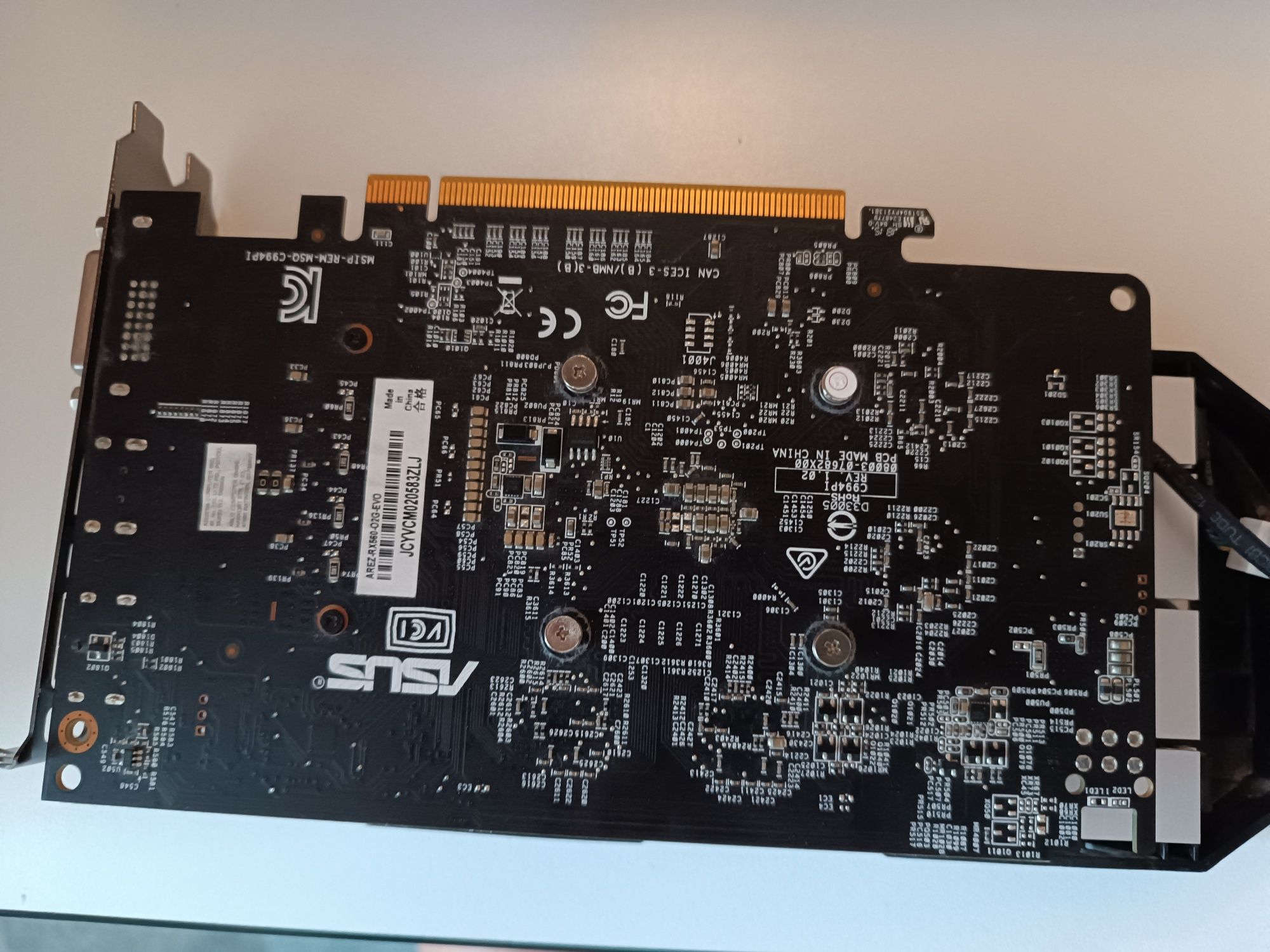 Karta. Graficzna Asus Arez rx 560 2gb