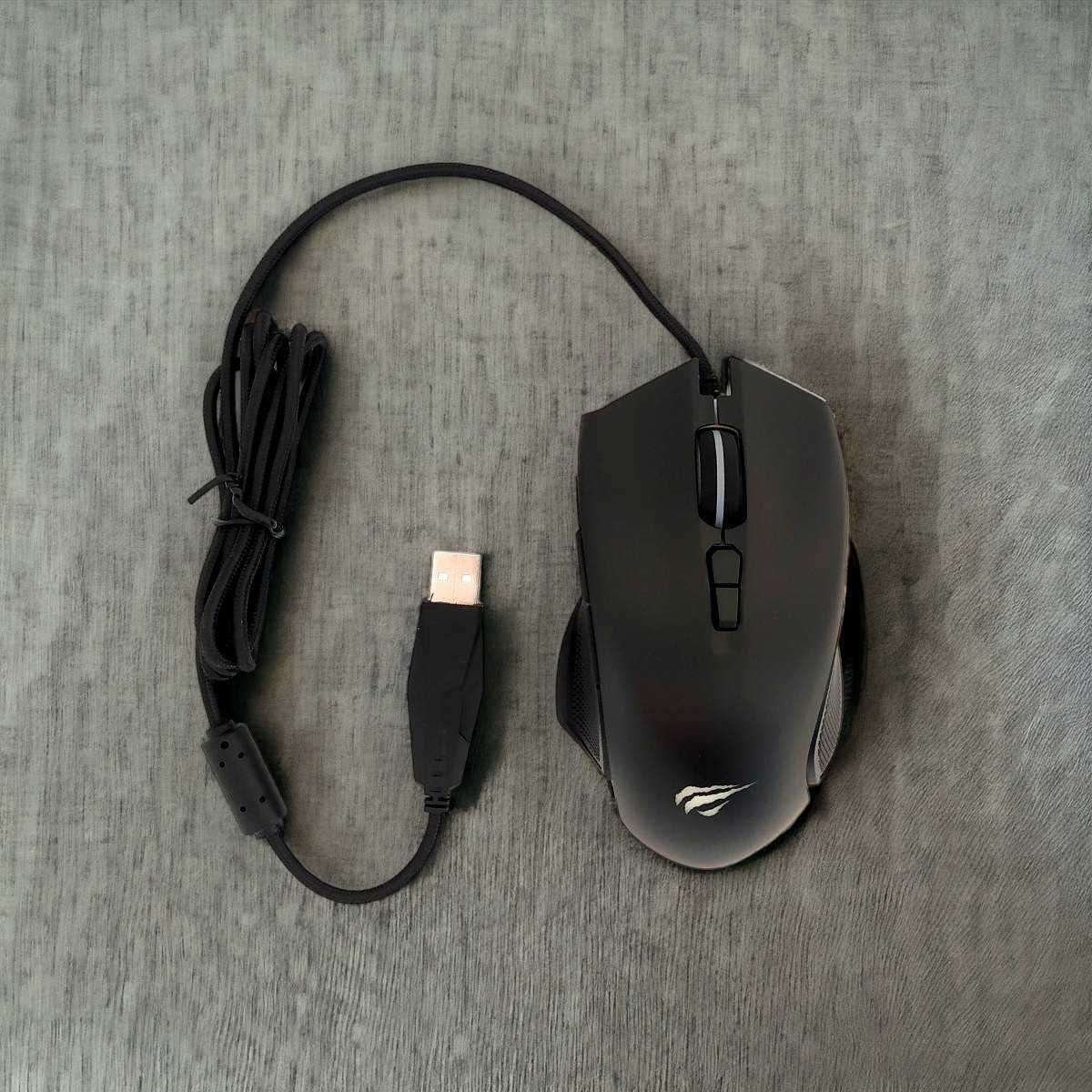 Ігрова дротова миша HAVIT HV-MS840 USB із програмованими кнопками