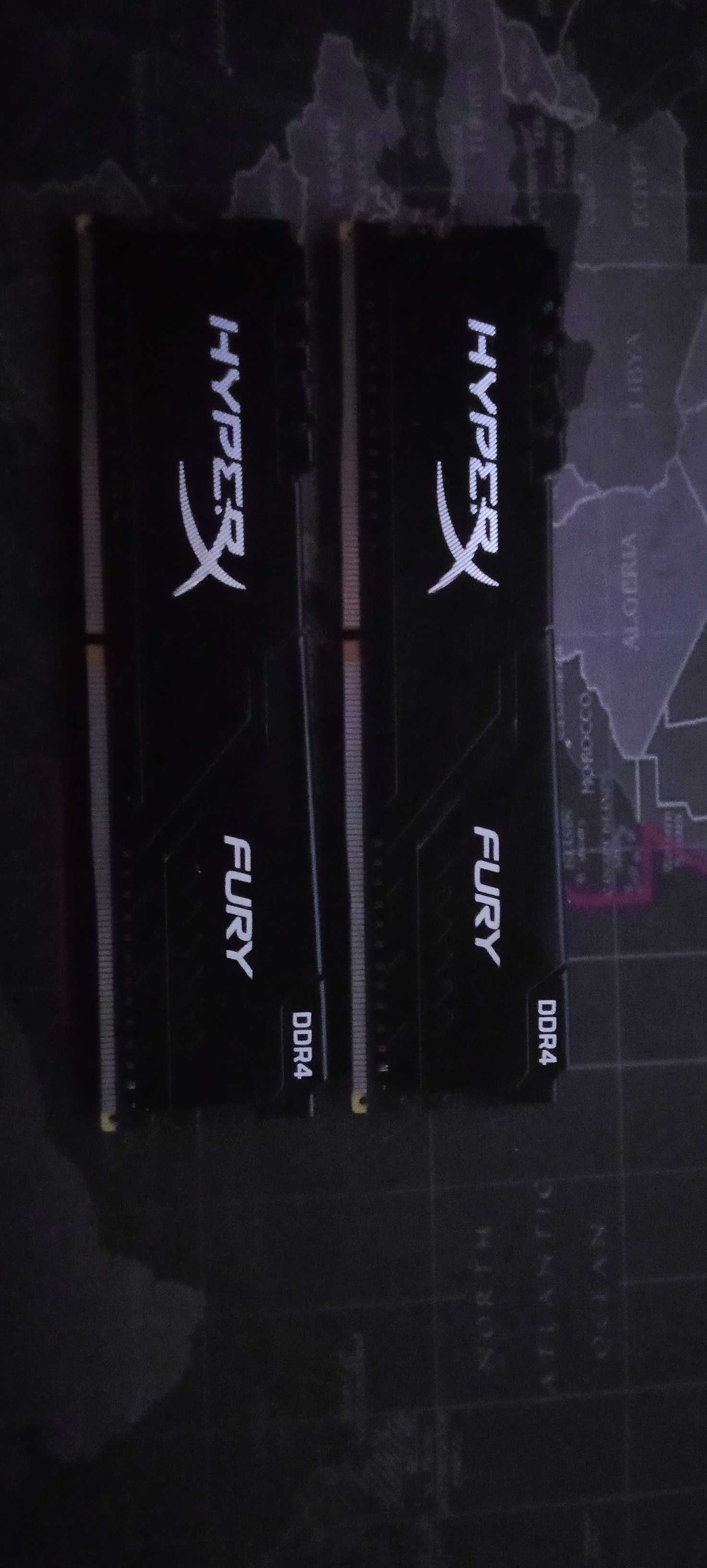 Продам оперативную память HyperX Fury 2666 2x8 16gb