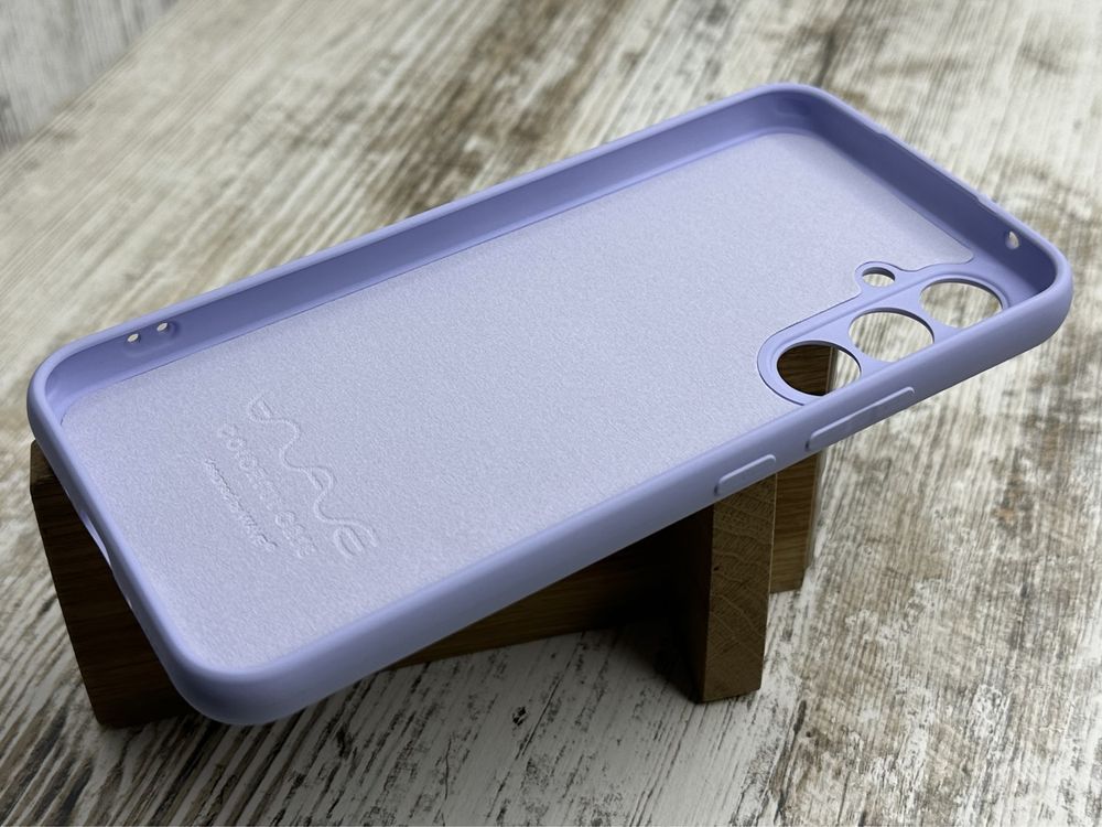 Чехол Silicone Case Wave на Samsung A54 Микрофибра. Софттач