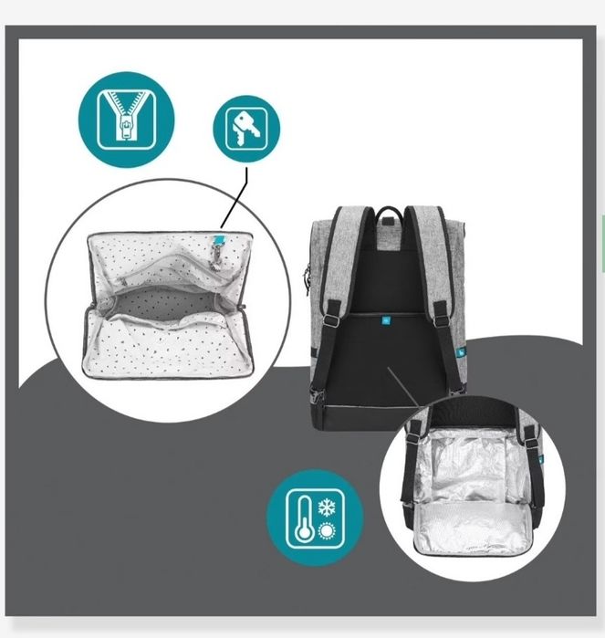 Mochila muda fralda babymoov