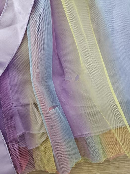 Vestido de carnaval Unicórnio 6-7a