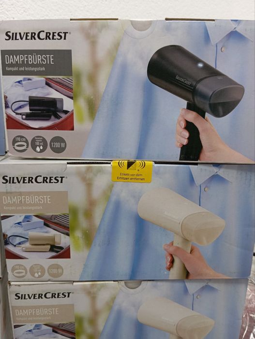 Відпарювач для одягу SilverCrest SDBF 1200 A1, парова праска утюг