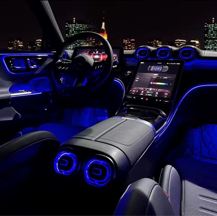 Ambient Light GLC x254/C W206| Підсвітка салону Mercedes GLC/C class
