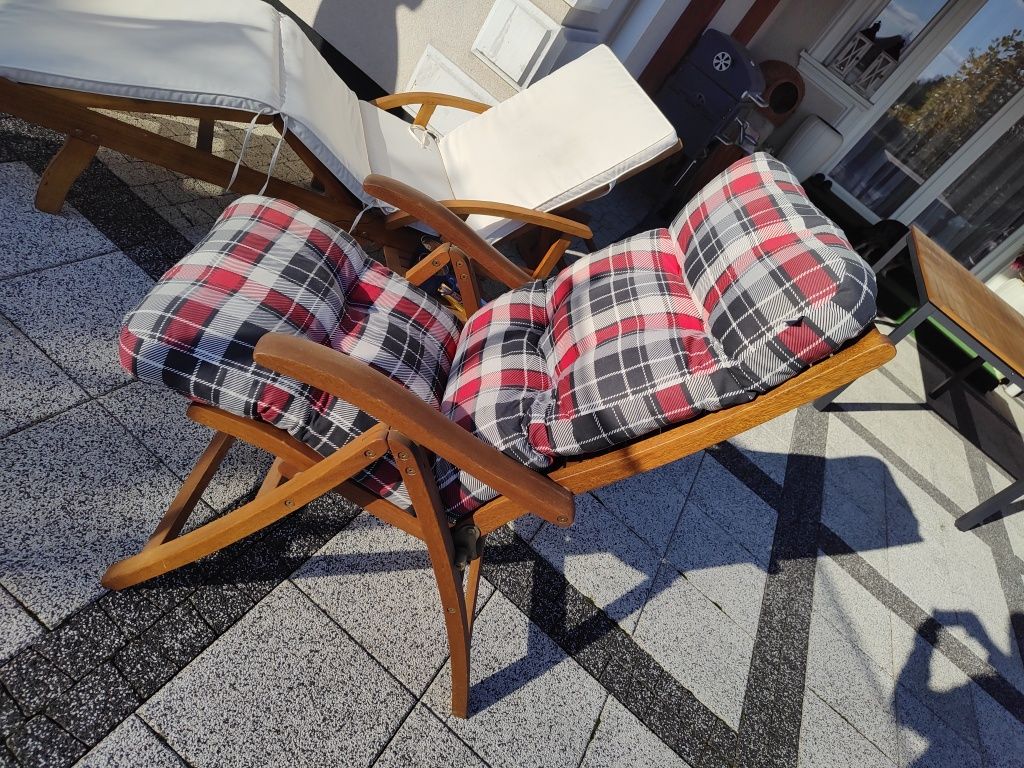 Poduszki na krzesła Patio Dajar poduchy podkłady grube