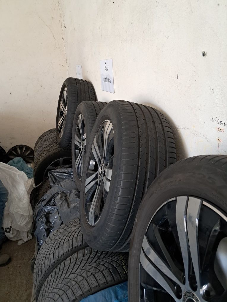 Alufelgi Mercedes 17" 5x112 opony letnie 225/50/17