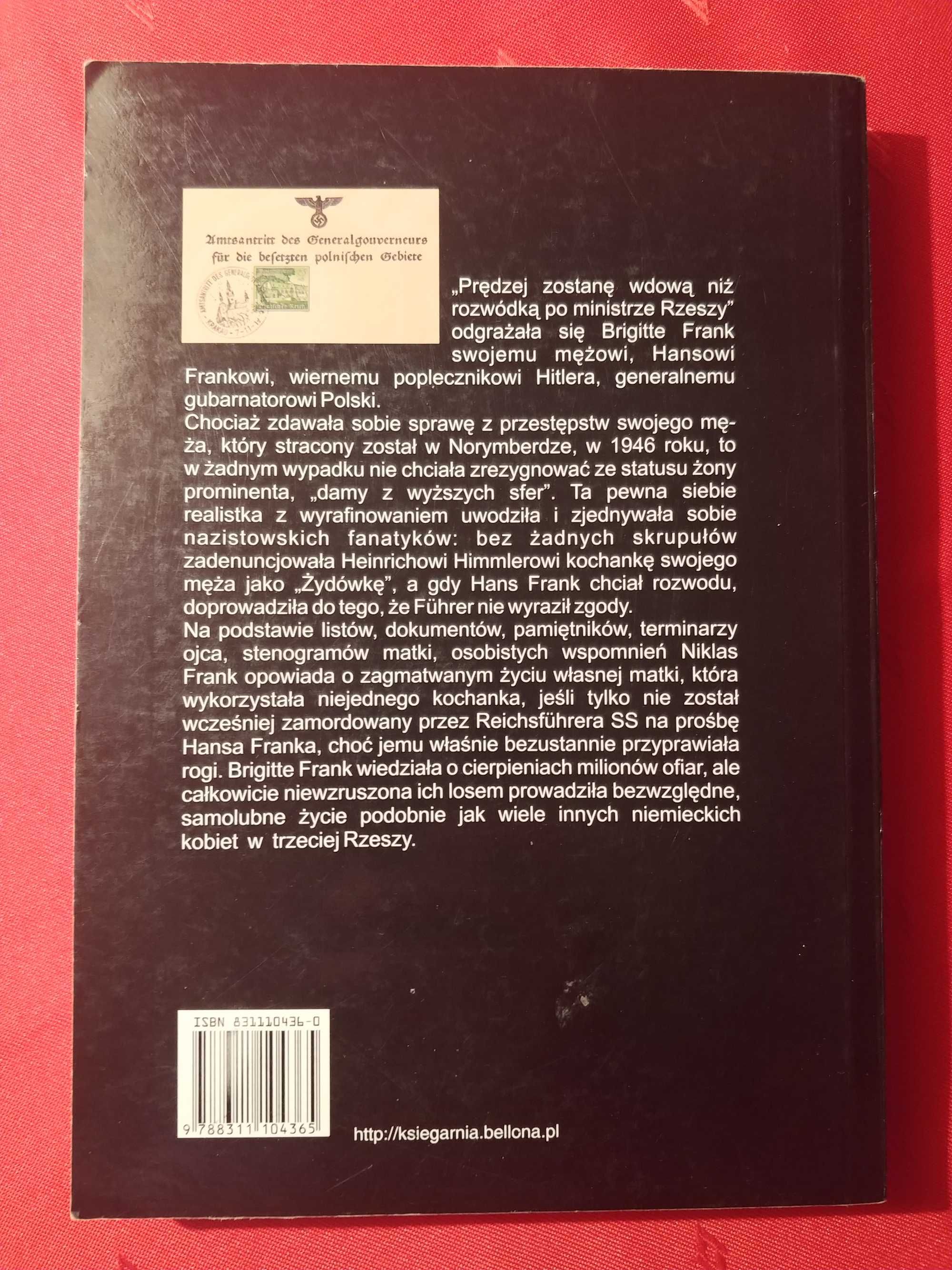 Niklas Frank Moja niemiecka matka