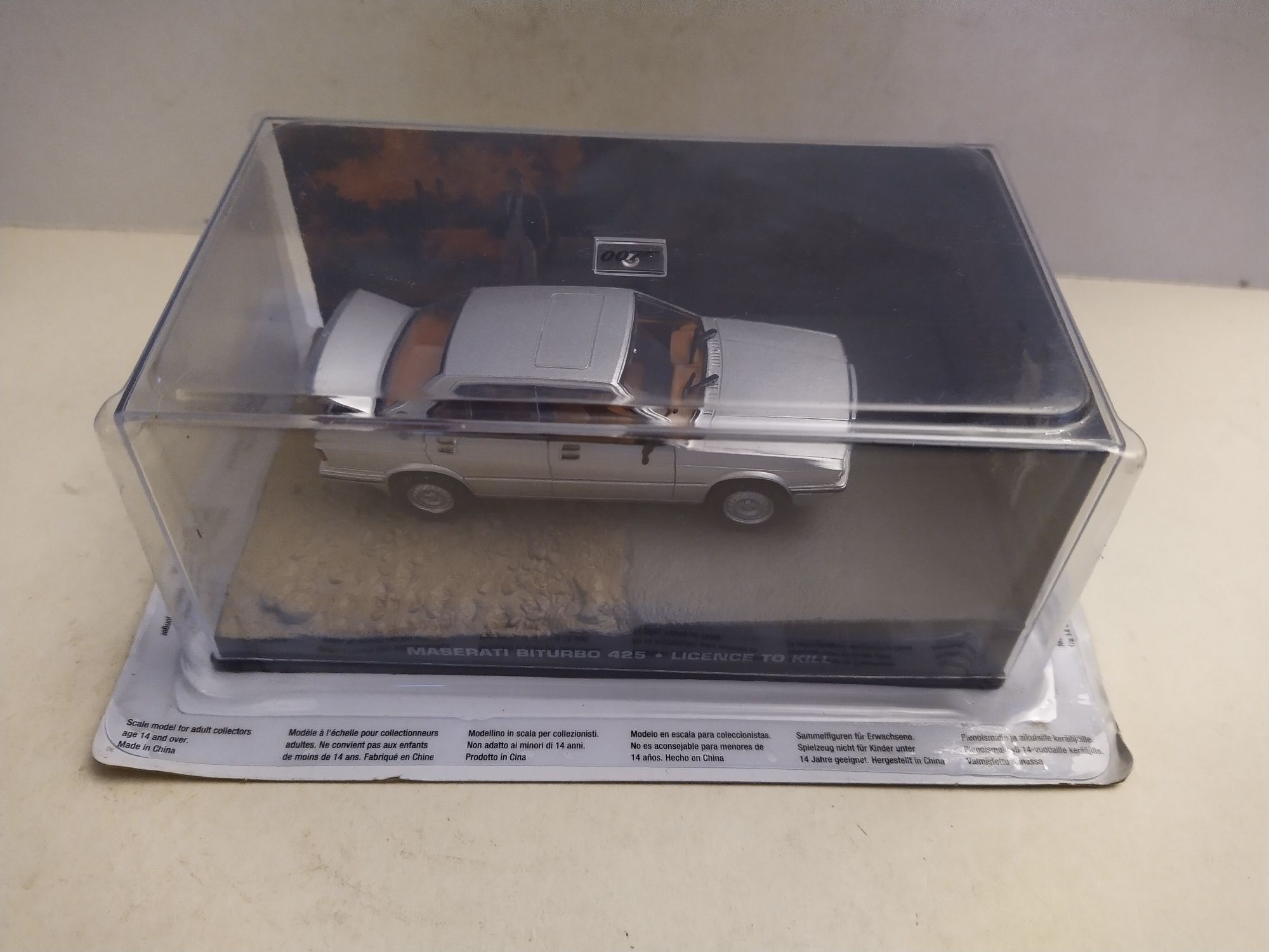 Maserati Biturbo 425 James Bond collection Skala 1:43 Eaglemoss