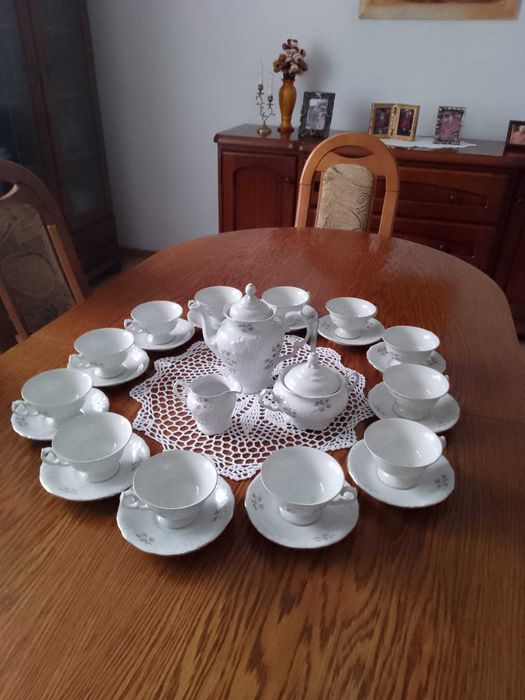 Porcelana Wałbrzych komplet do kawy