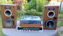 UNITRA Merkury hi-fi dsh-303 Gramofon  Daniel G-1100 FS + kolumny ZG30