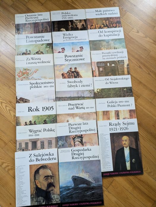 Dzieje narodu i państwa polskiego 20 zeszytów III tom