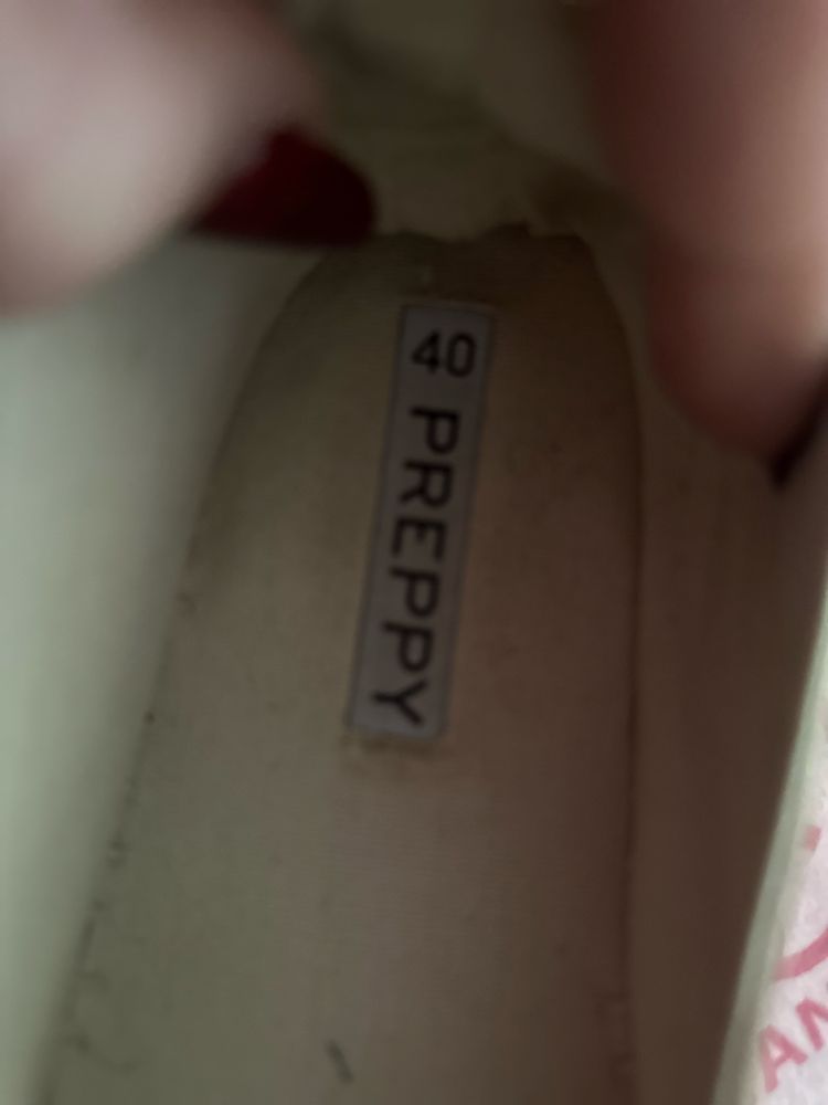 Preppy еспадрилі 40 розмір