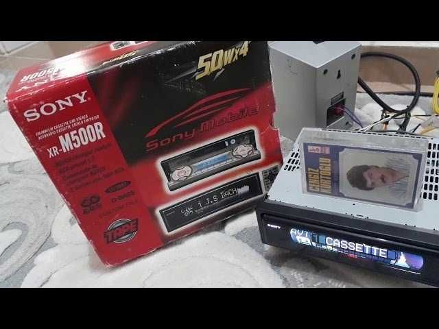 Unikatowe radio SONY XR-M500R black panel - unikat !!