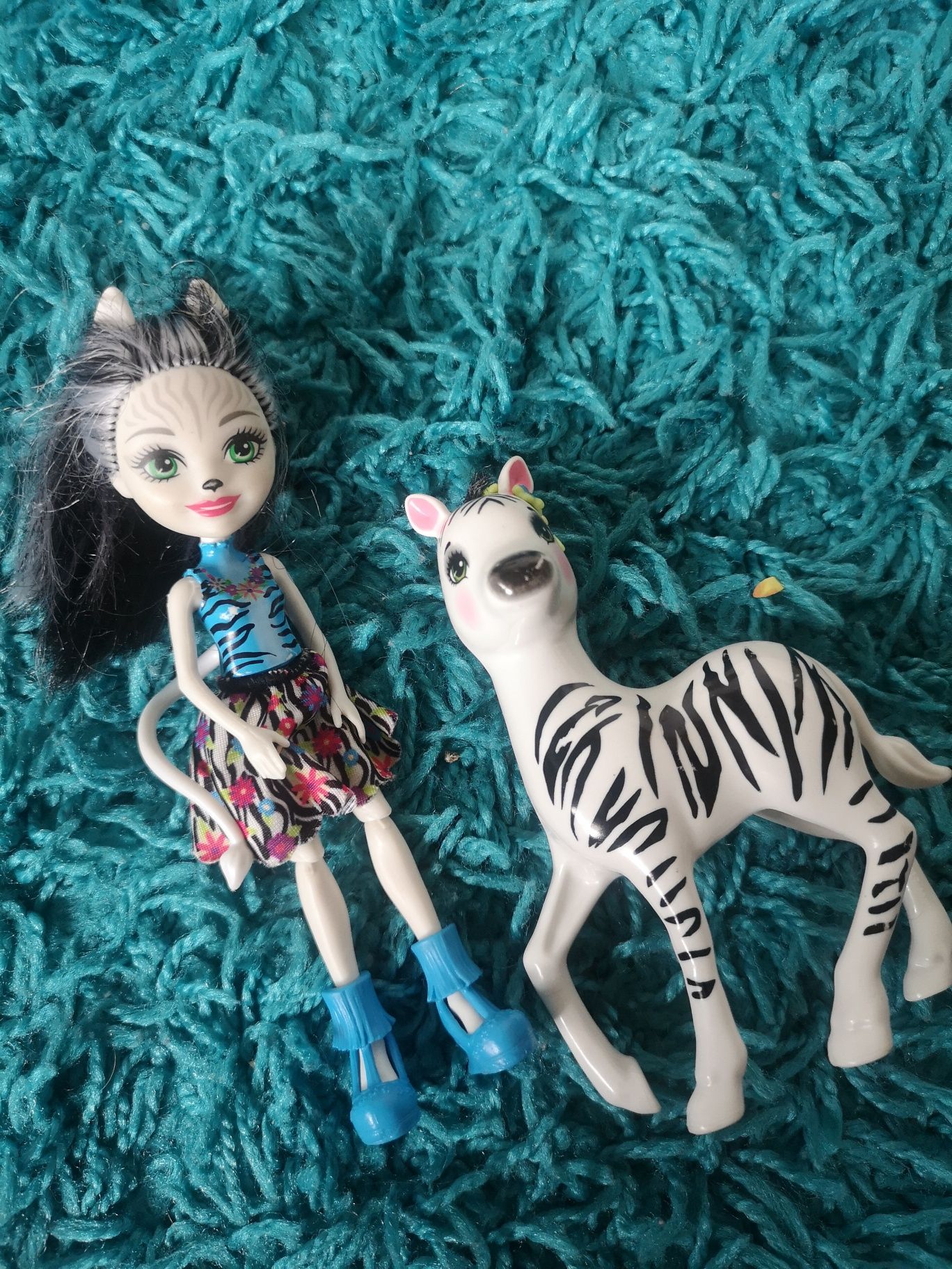 Enchantimals lalka zebra