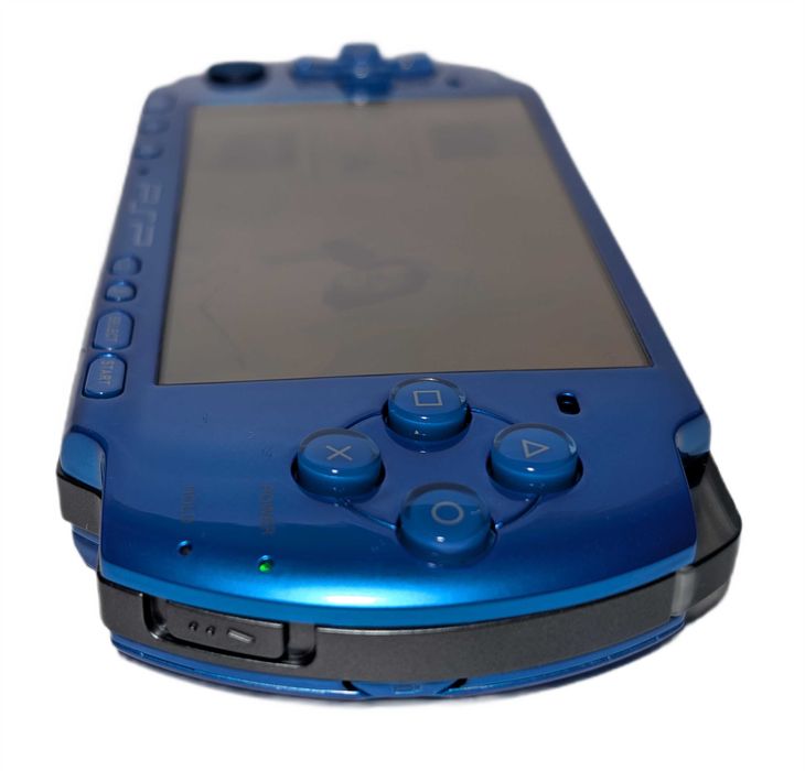 Sony PSP 3004 Blue - ARK4 - 32 GB - BDB Stan -